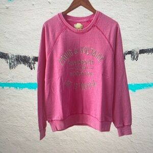Zadig voltaire Sweatshirt Cozy crewneck Pink